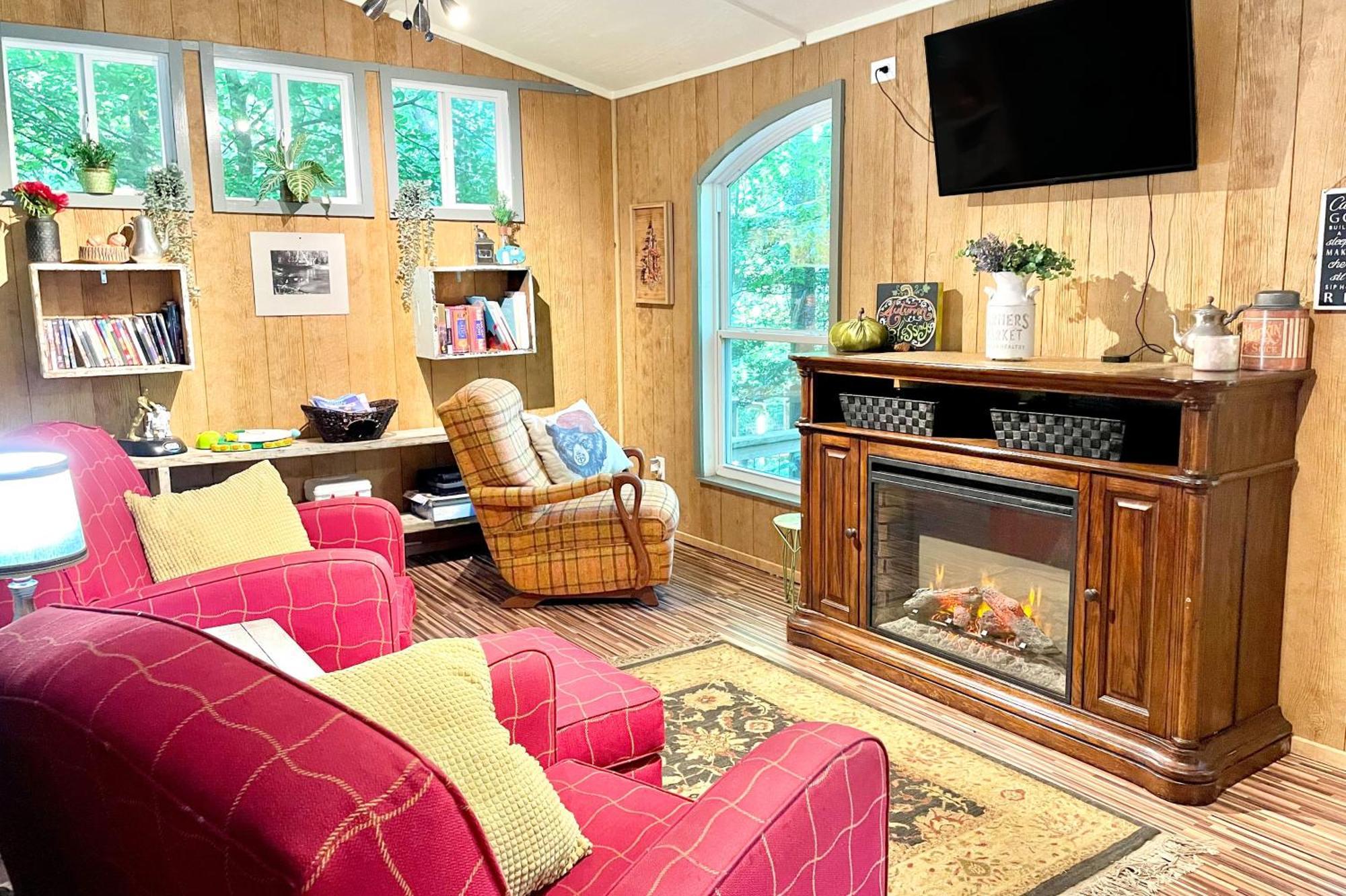 Coffee Creek Cabin Sautee Nacoochee Esterno foto