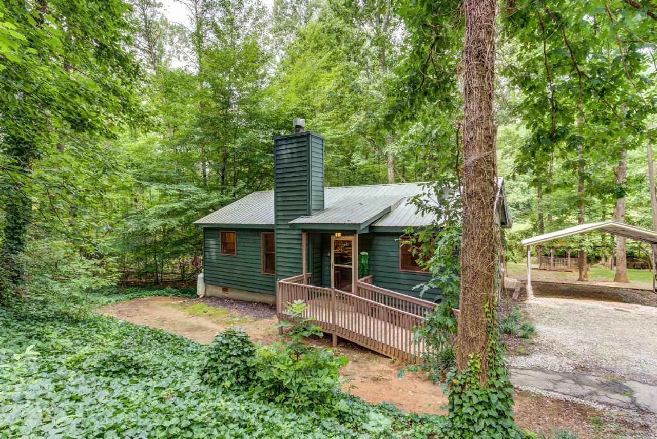 Coffee Creek Cabin Sautee Nacoochee Esterno foto